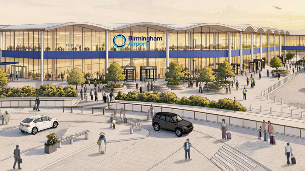 Birmingham Airport drawing