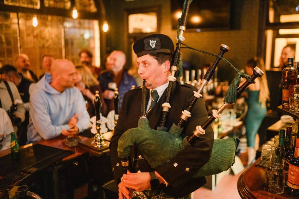 Irish piper at Anchor Digbeth reopening in 2025