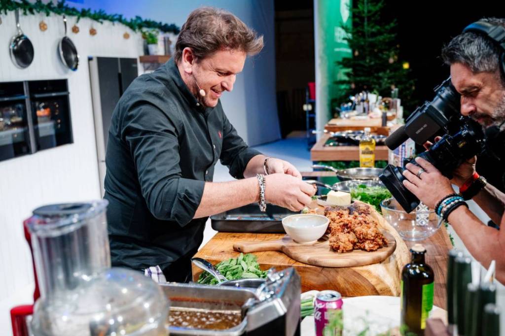 James Martin at the Festive Good Food Show
