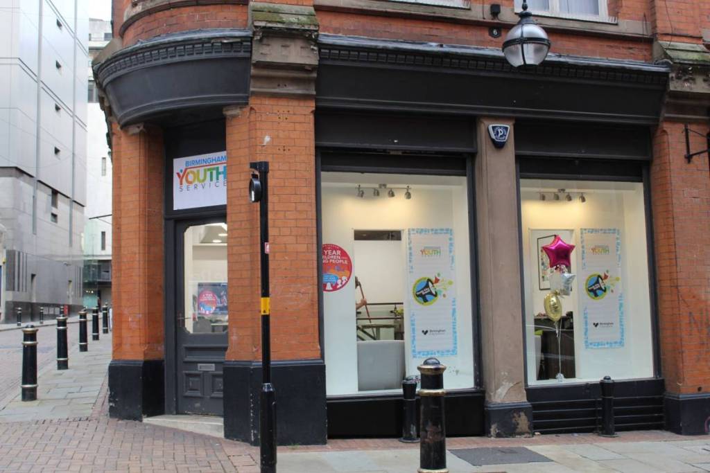 The Young Futures Hub exterior