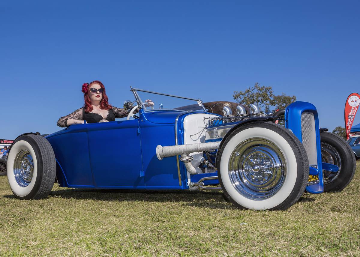 greazefest 2025 pin up hot rod