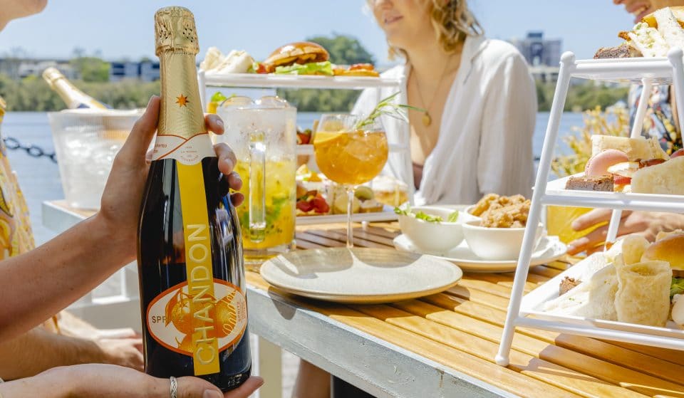 It’s Springtime And A Chandon Garden Is Now Blooming By The River · Riverbar & Kitchen