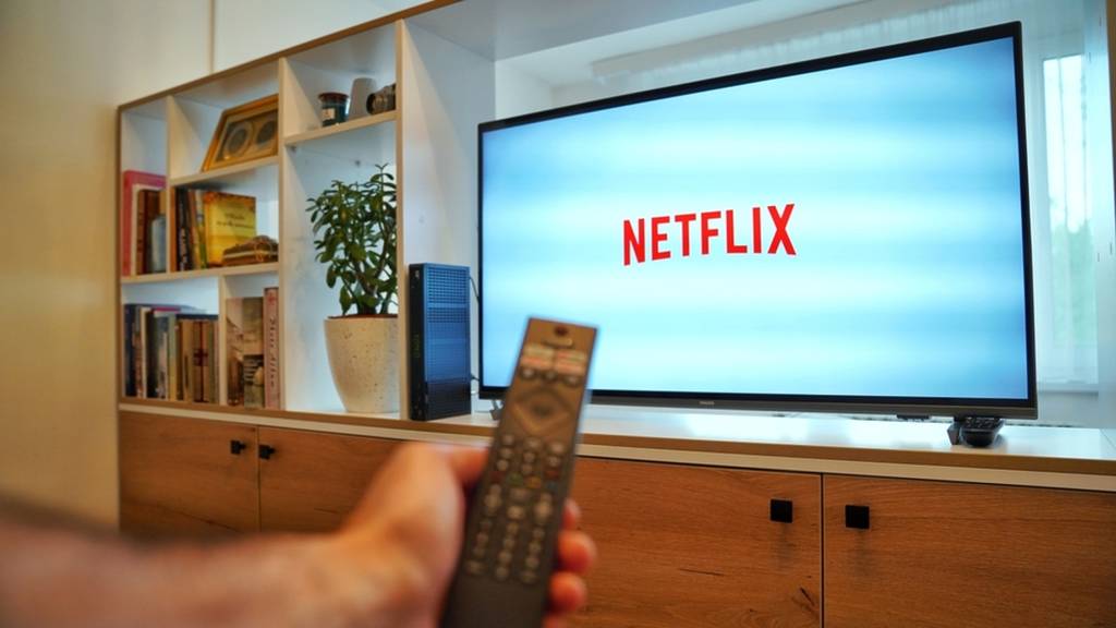 watching netflix