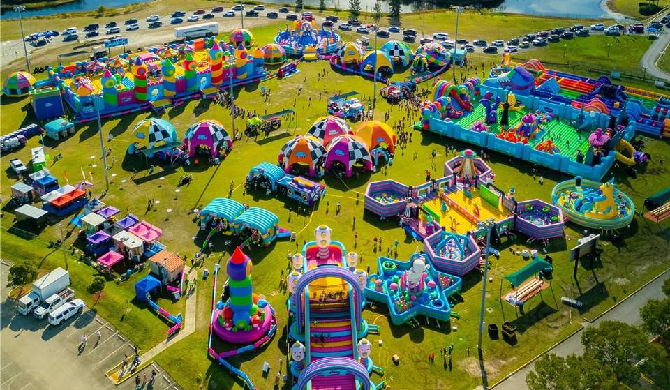 The World’s Largest Inflatable Jumping Castle Is Returning To Brisbane