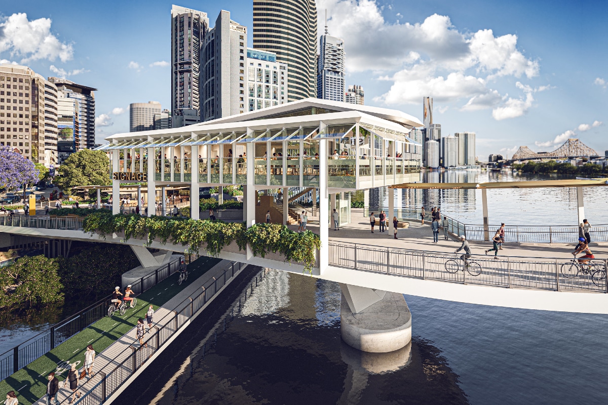 A New CarFree Bridge Is Coming To Kangaroo Point In 2024
