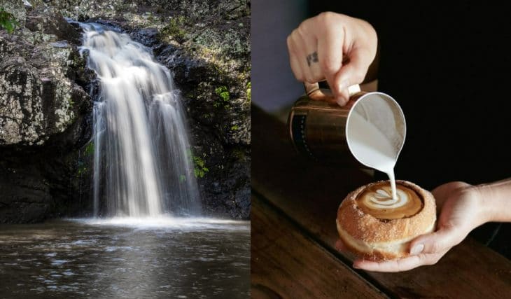 Drink Coffee From A Doughnut And Catch Waterfalls On This Epic Day Trip From Brisbane