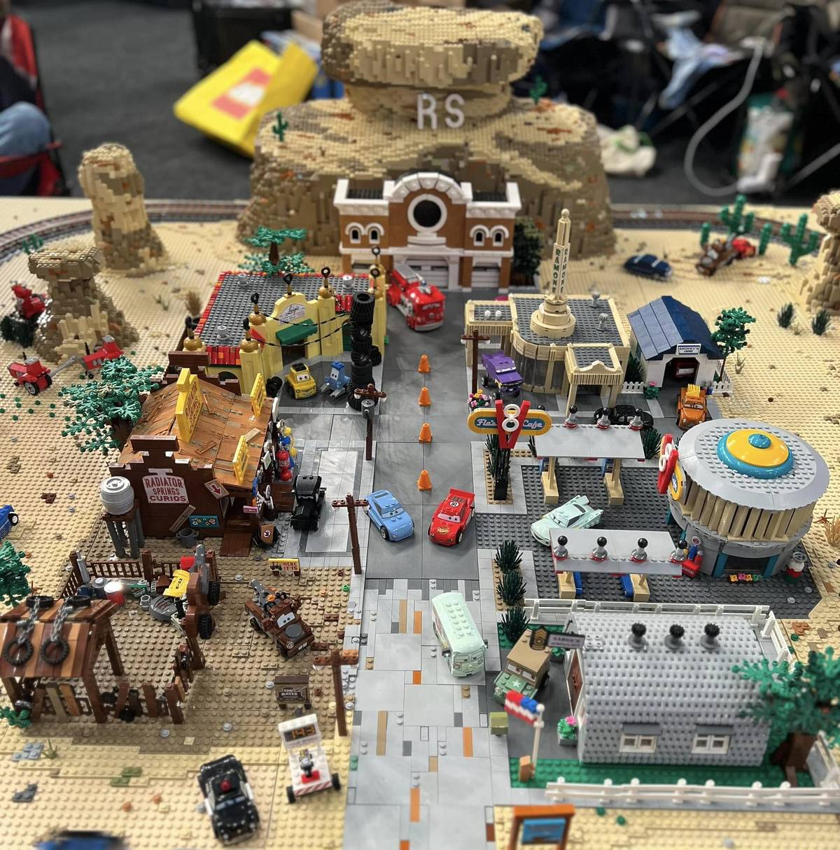 brisbricks lego radiator springs cars