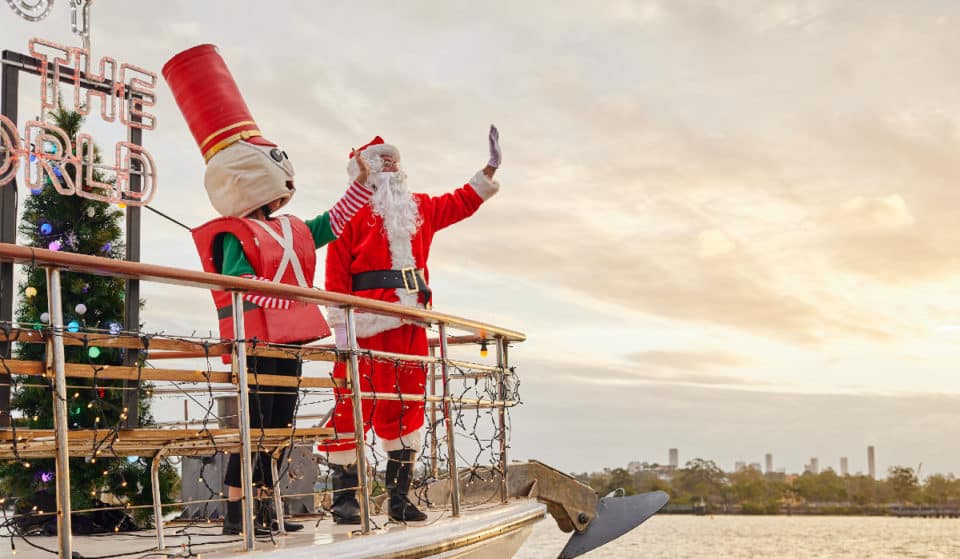 A Floating Christmas Light Show Is Taking To The Brisbane River This December