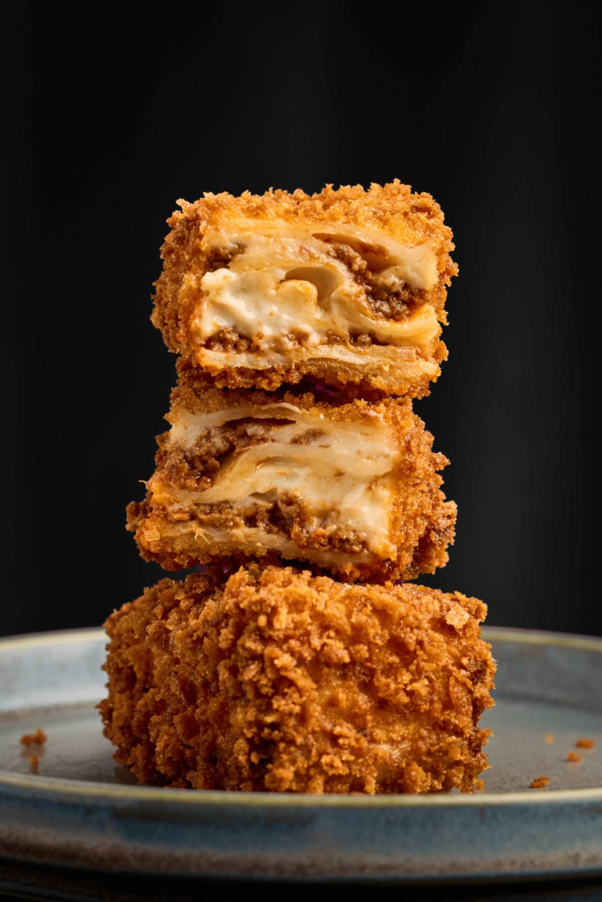 brisbane powerhouse night feast otto deep fried lasagne