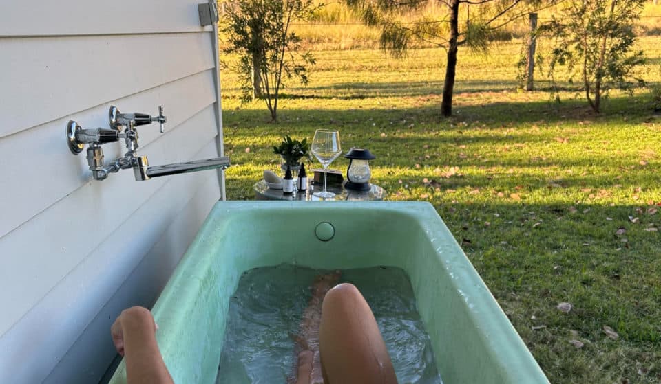 This Cosy Tweed Valley Farm Stay Boasts An Outdoor Bath, Cinema And Plunge Pool