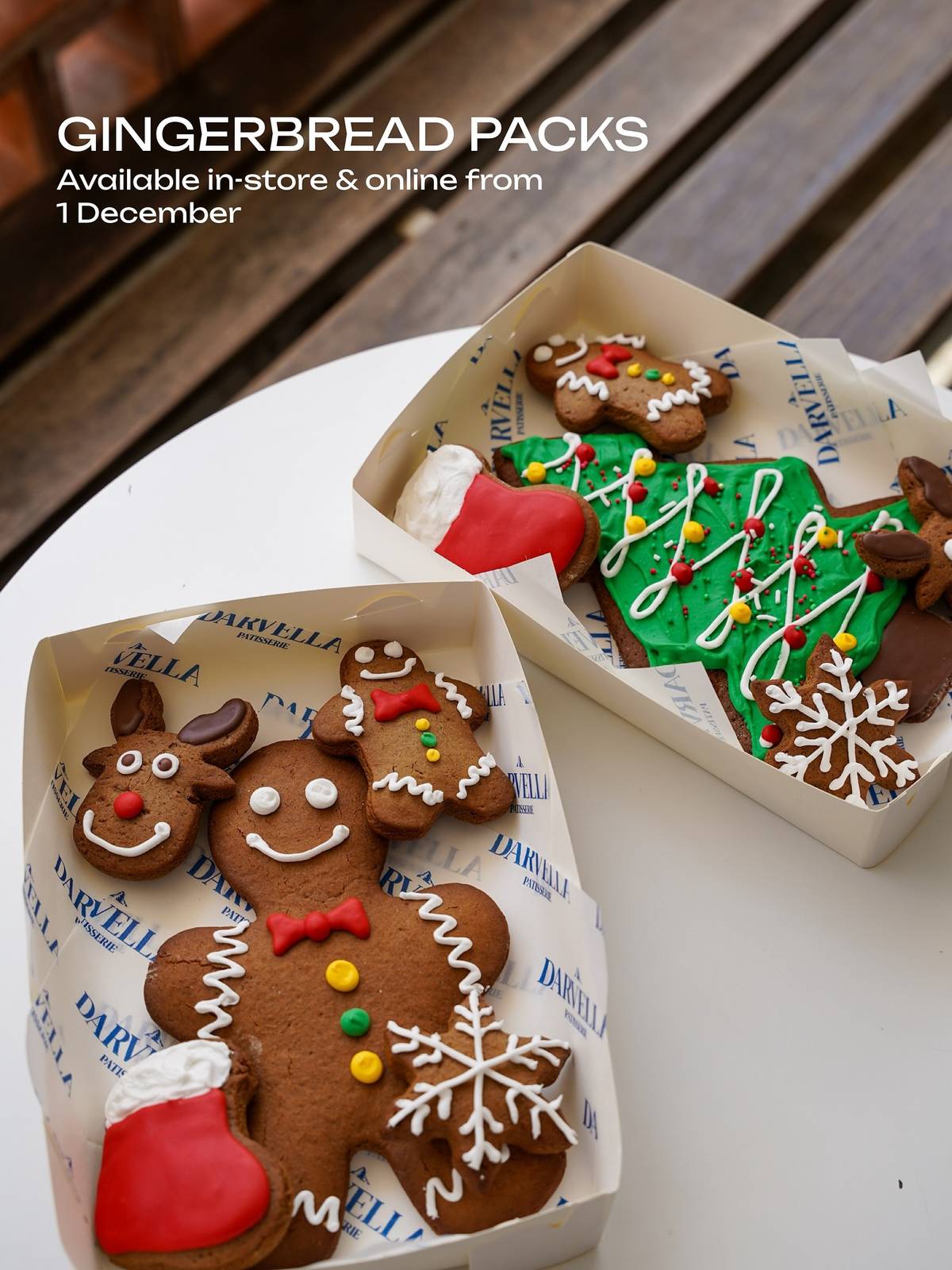 darvella gingerbread pack christmas