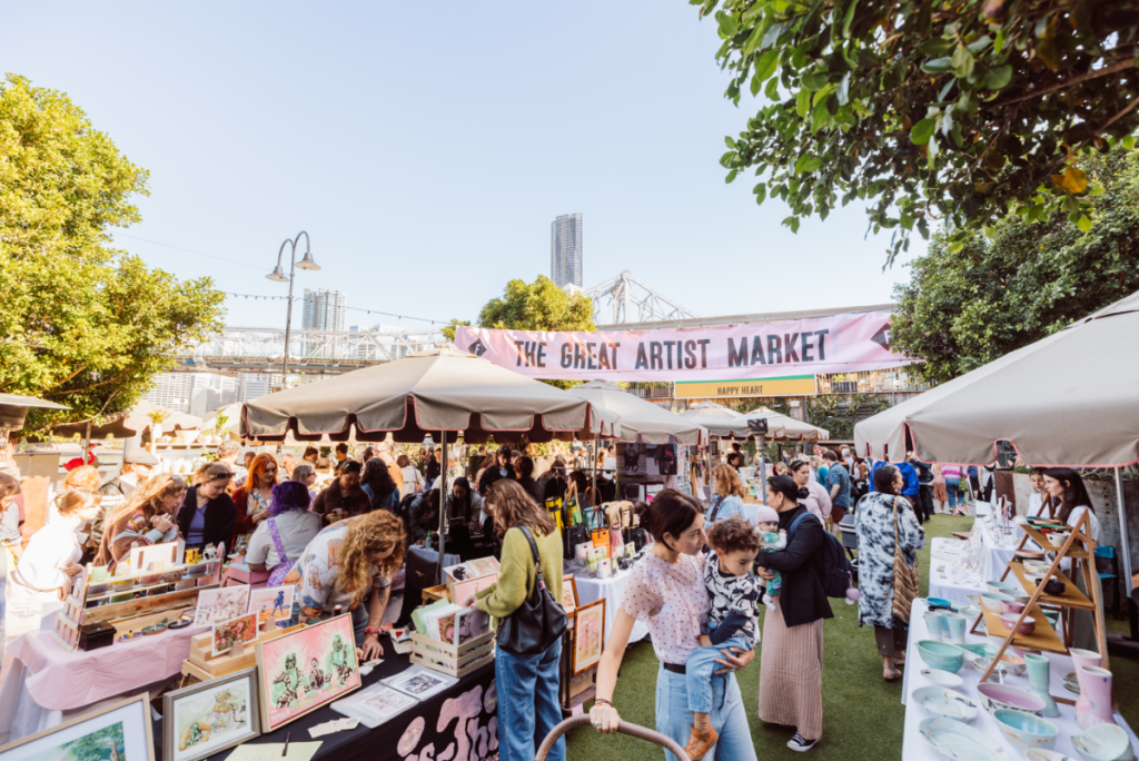Better than a gallery: This free market features 70+ artists, a floral workshop, live DJs & more!