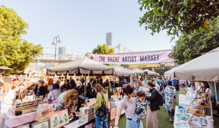 Better than a gallery: This free market features 70+ artists, a floral workshop, live DJs & more!