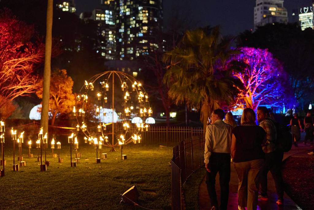 afterglow brisbane city botanical gardens