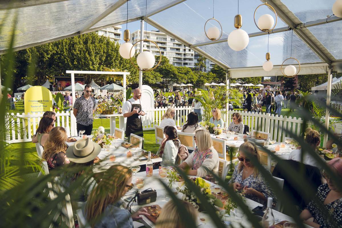 providore park roma street parkland 2025 lunch