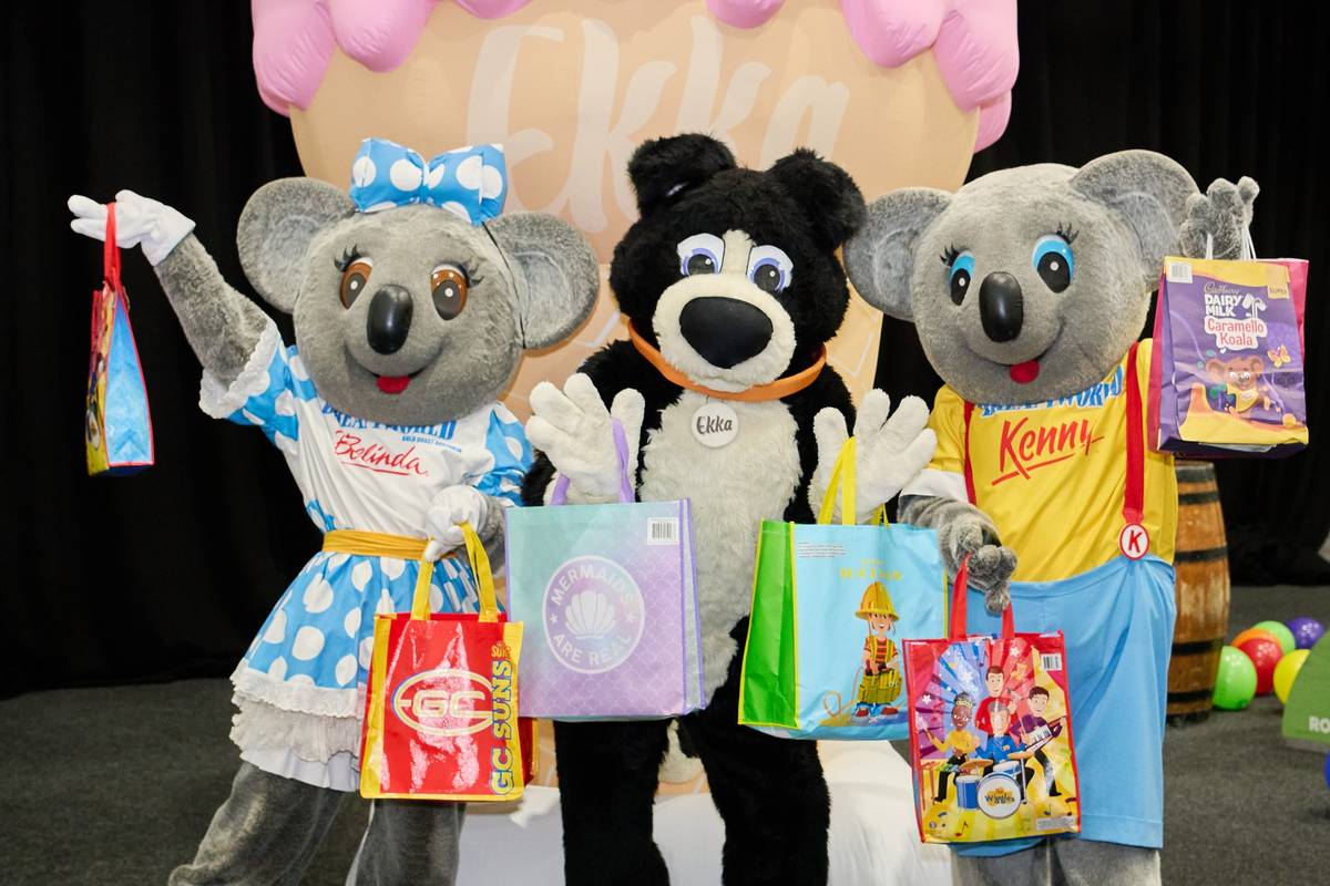 ekka showbags mascots