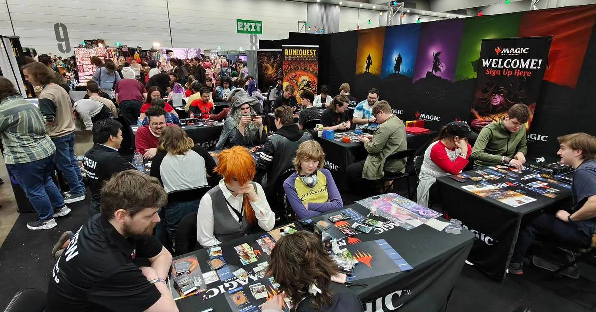 oz comic con brisbane magic the gathering