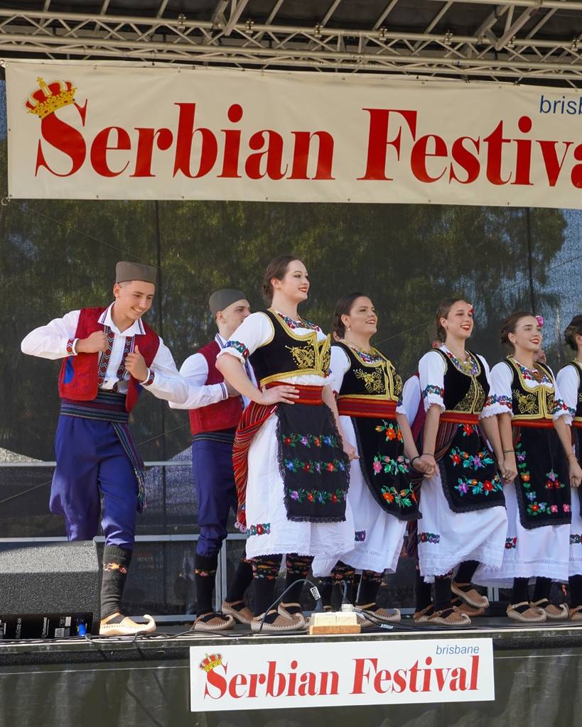 brisbane serbian festival dancers