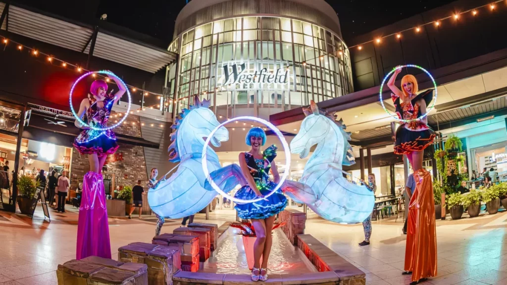 pop art after dark westfield chermside brisbane festival