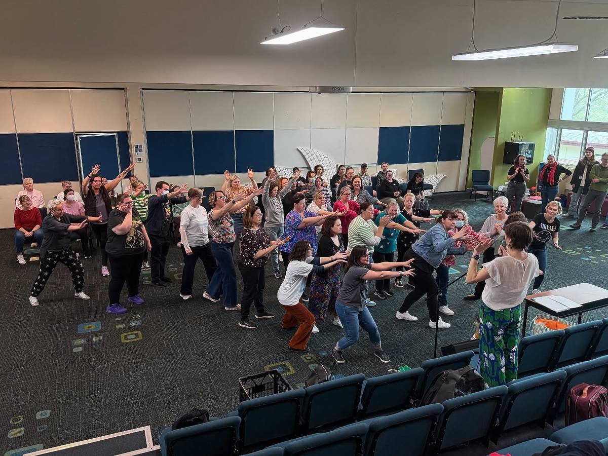 community choir the musical cheep trill brisbane festival
