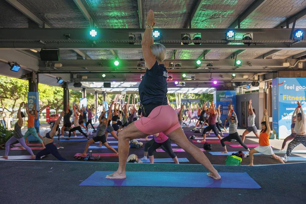 feel good program yoga south bank 2025
