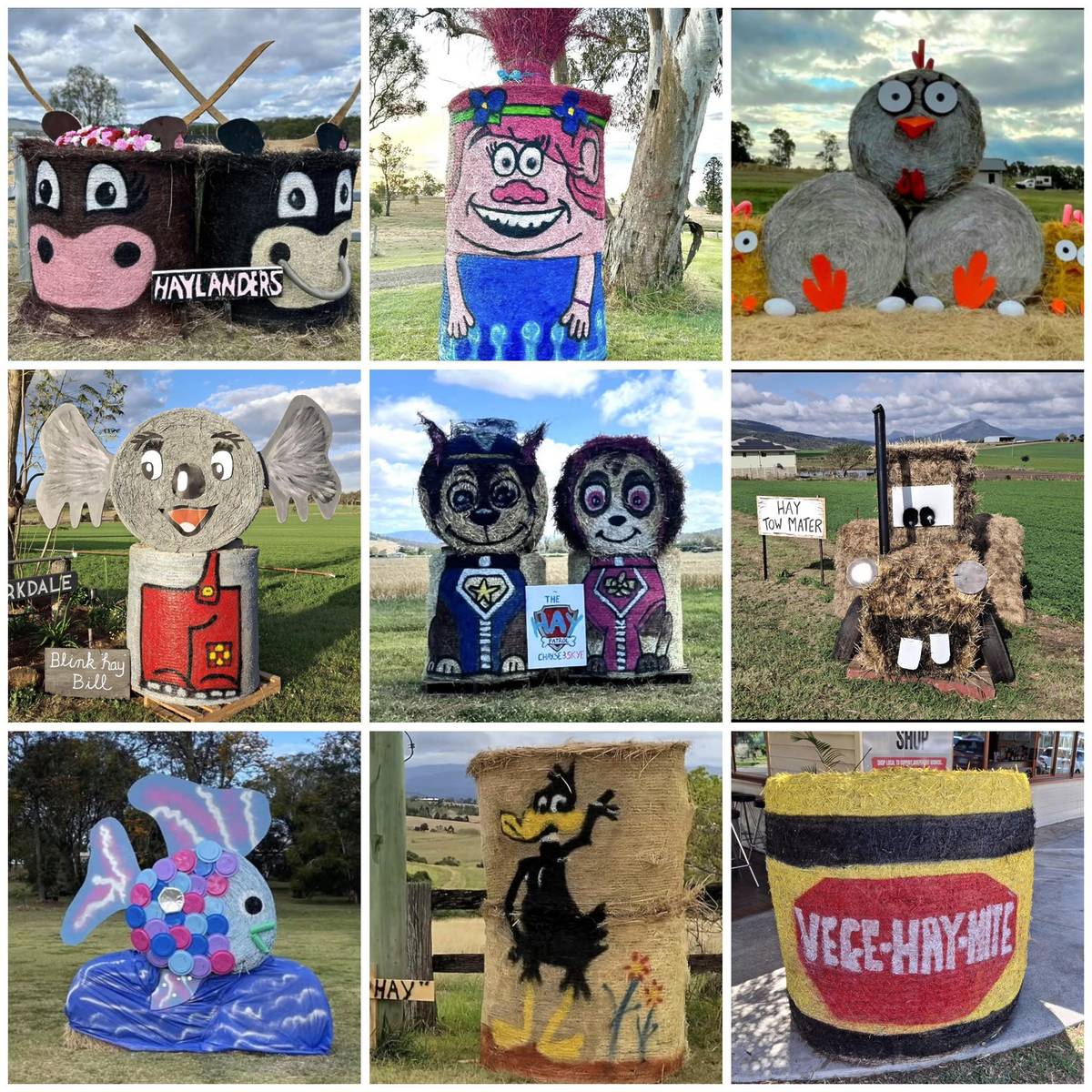 kalbar country day hay bale trail highlights