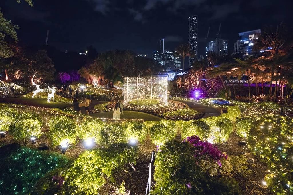 the enchanted garden roma street parkland brisbane