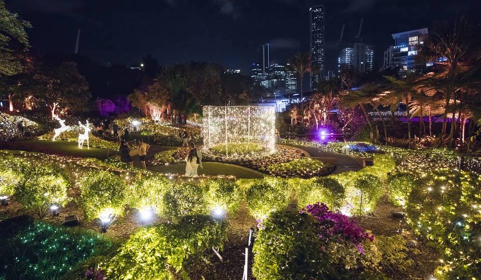 The Dazzling Enchanted Garden Light Installation Is Transforming Roma Street Parkland For Another Year