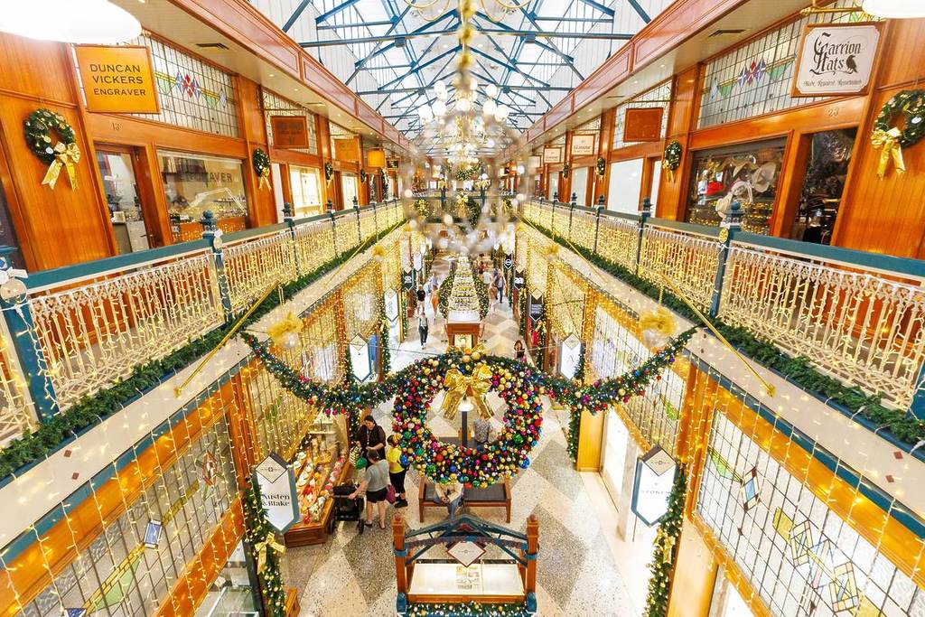 brisbane arcade christmas