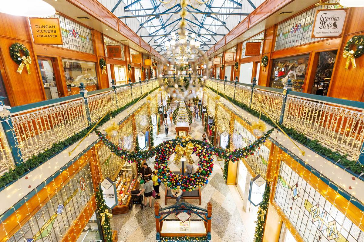 brisbane arcade christmas