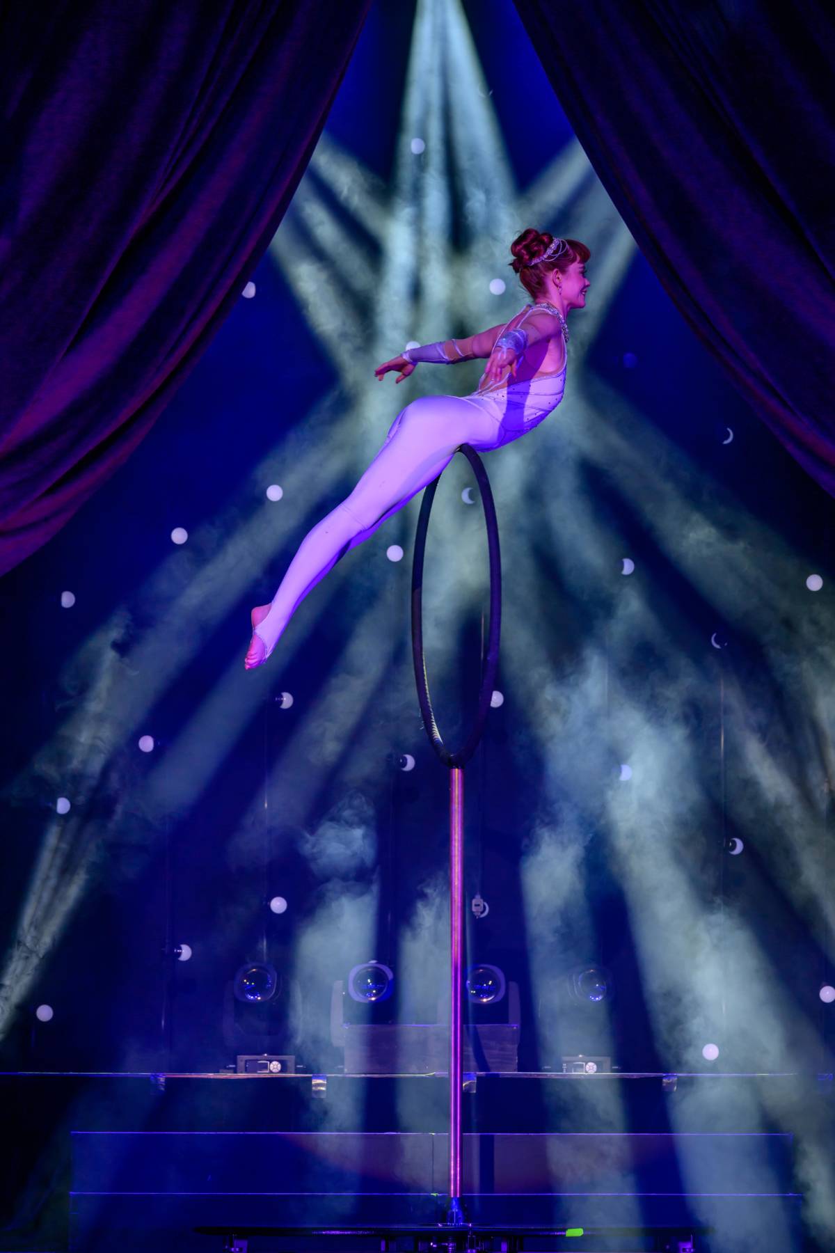 christmas spectacular aerialist