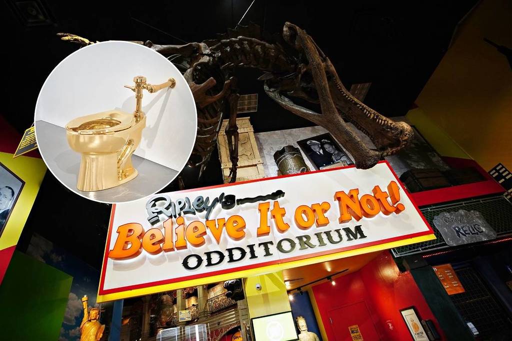 Ripley’s Believe It or Not! Bought A $12.1M Gold Toilet At Auction, And We Think Surfer’s Paradise Should Be Its New Home