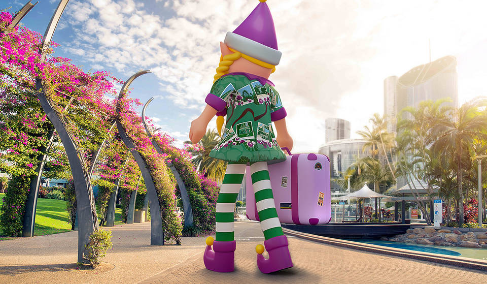 These Giant, 5-Metre Elves Are Brisbane’s Best Holiday Secret — Find All 12 Before January 5