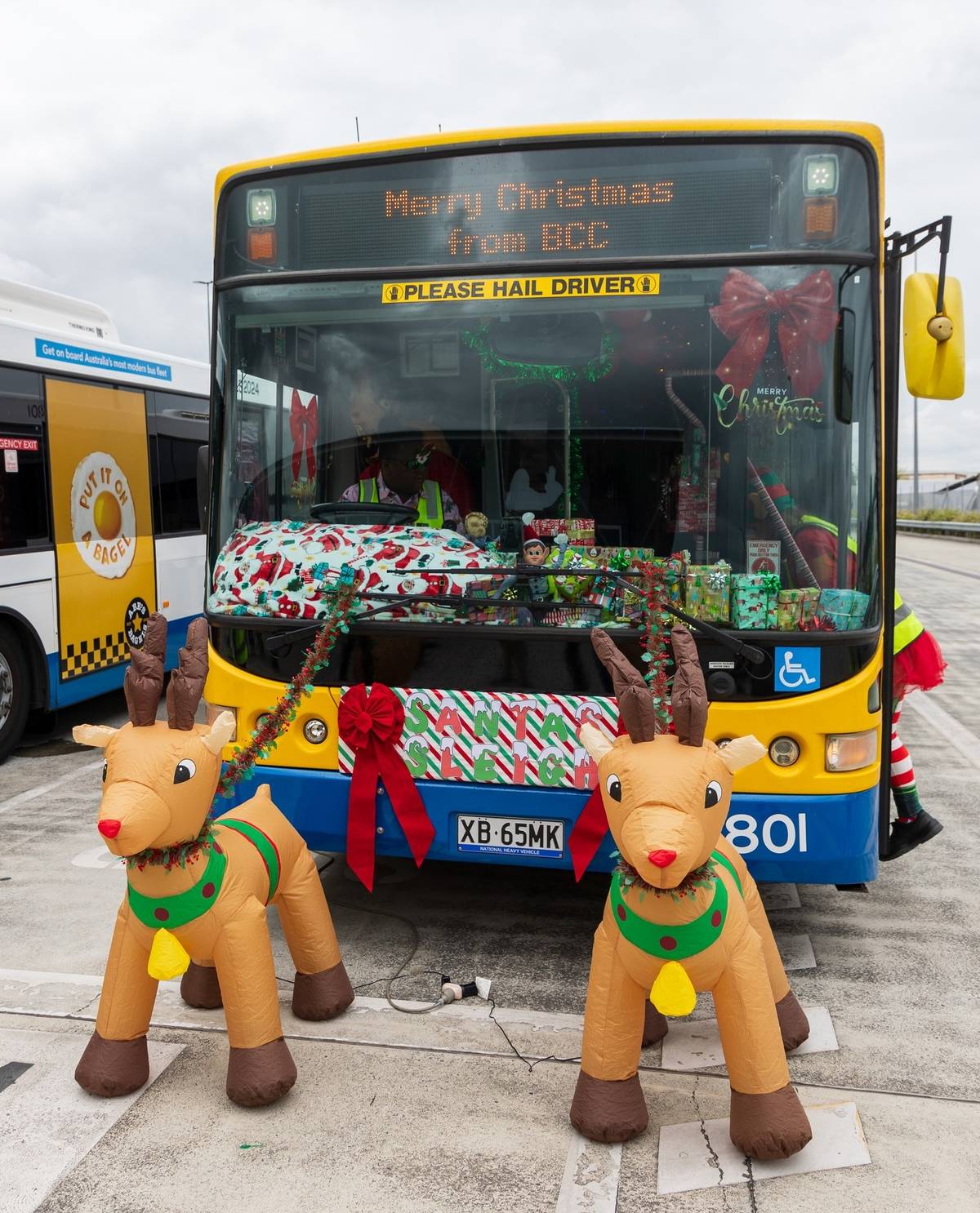 brisbane city council christmas bus