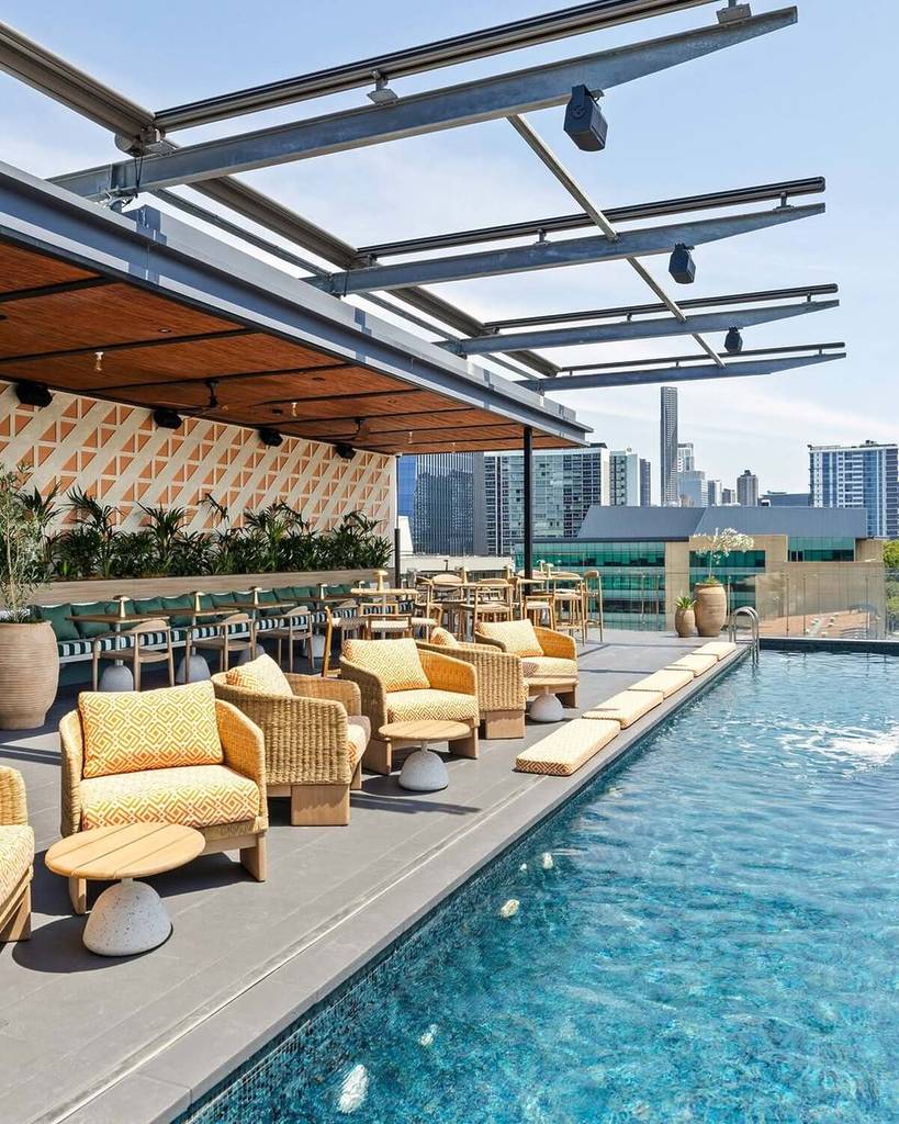 above rooftop bar and pool ovolo fortitude valley