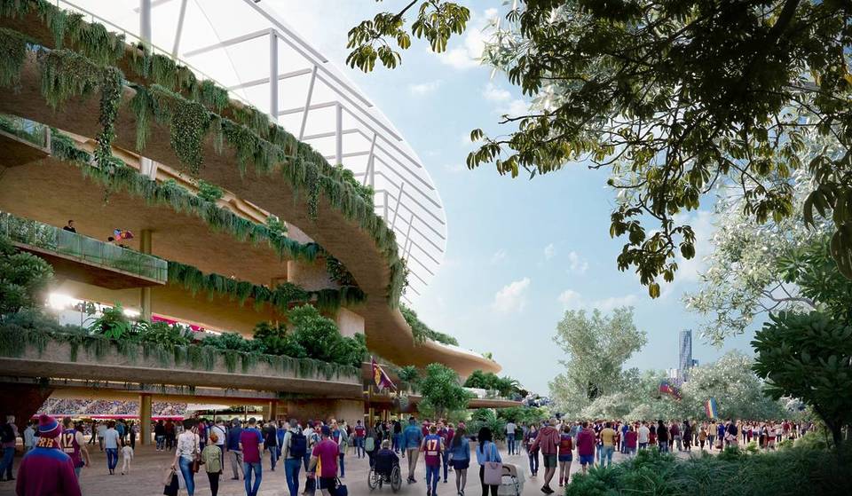 The Design For The Controversial Olympic Stadium Has Been Unveiled