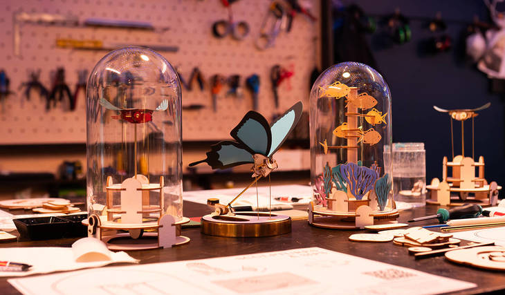 You Can Make Your Own Mechanical Sculpture At The Wildly Popular Sculptures &amp; Sips, Back In 2026 After Selling Out Last Year