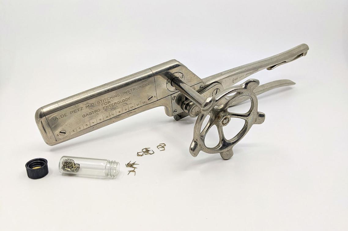 marks hirschfield medical history museum stomach stapler