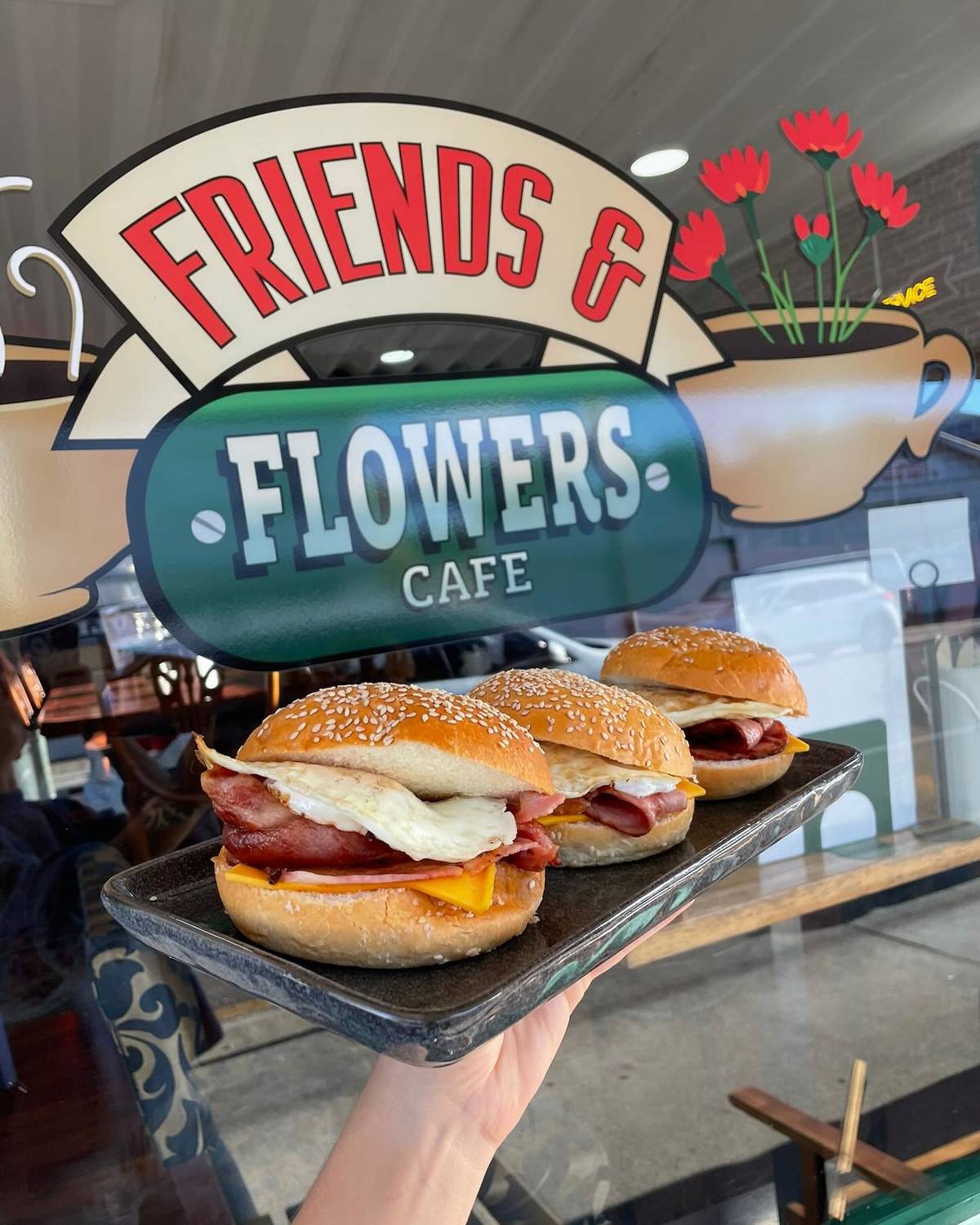 Friends & Flowers Cafe bagels