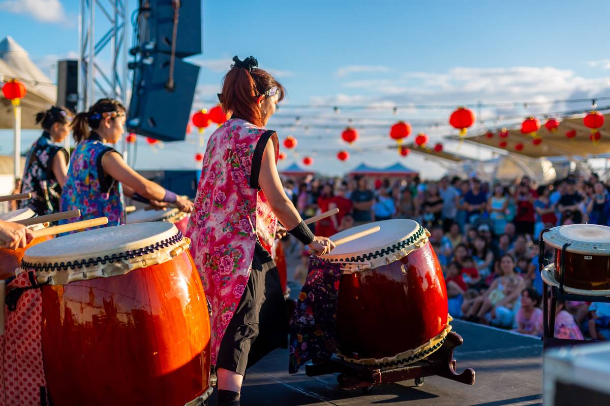 sunnybank lunar new years drums