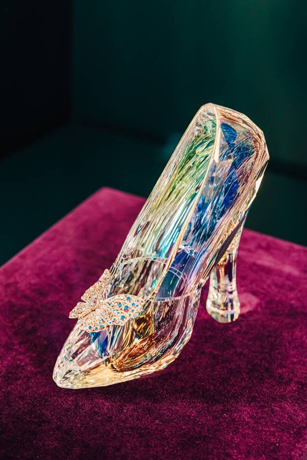 Disney: The Exhibition – A Century of Magic glass slipper
