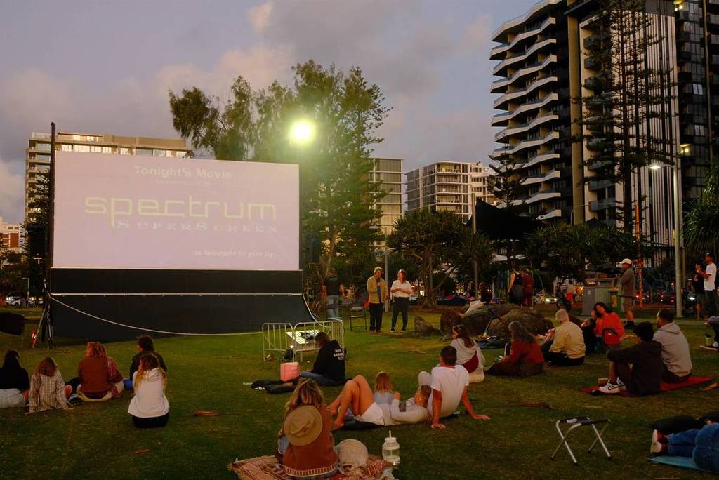 flotsam festival outdoor movie screening