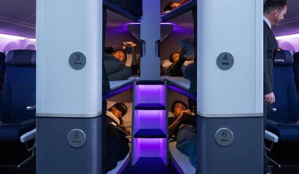 Bunk Beds At 30,000 Feet: Air New Zealand Is Ready To Launch Their World-First Skynest Sleep Pods