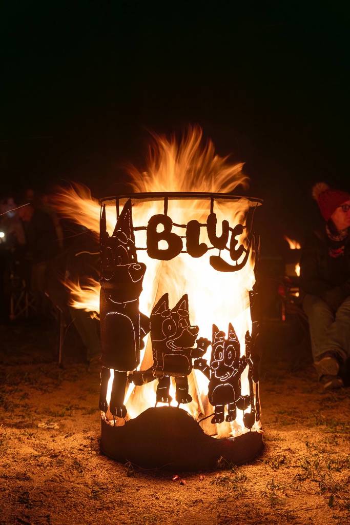 bluey fire drum killarney bonfire night