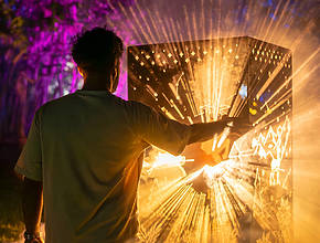 Don’t miss this dreamy, after-dark light journey at Sirromet Winery, just 30 min from Brisbane, before it closes in August