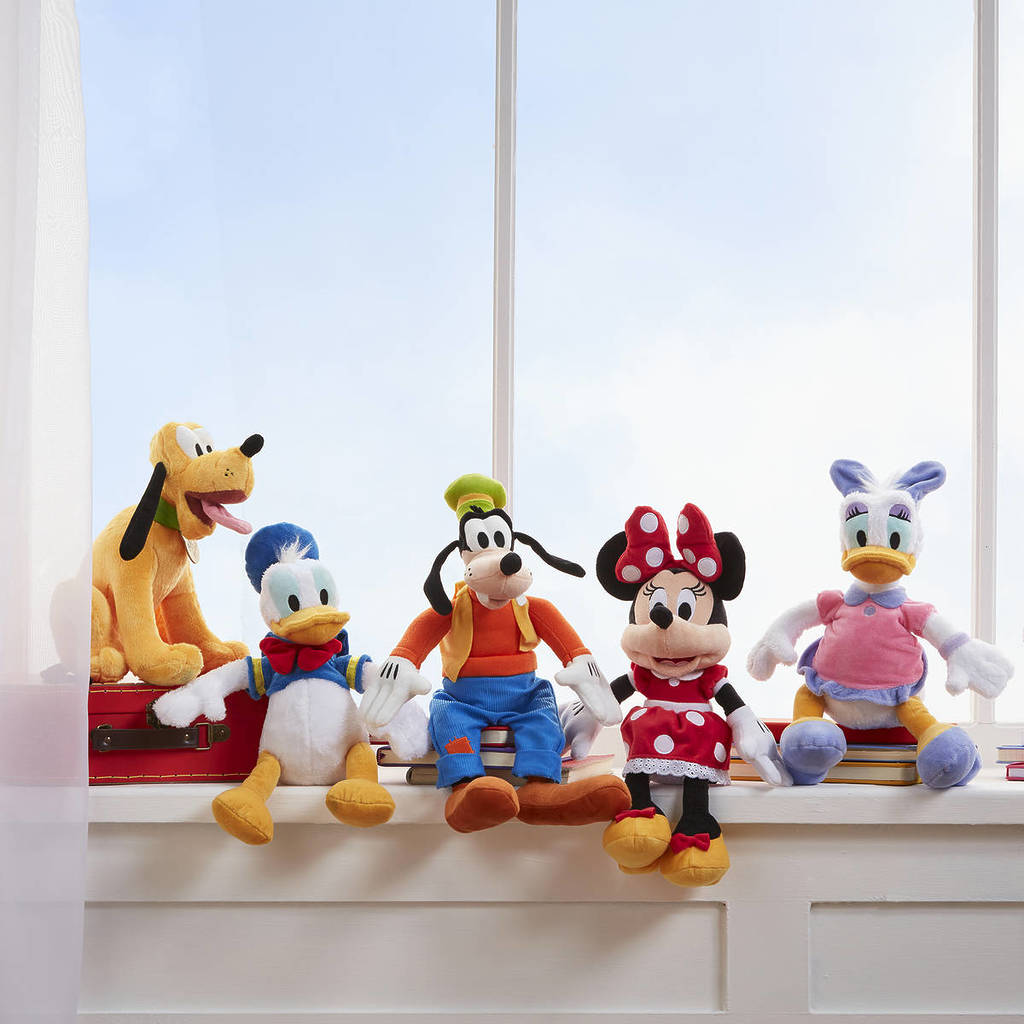 mickey and friends plushies disney store brisbane pop up