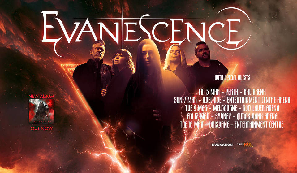 Evanescence are bringing their iconic bangers to Australia: Here’s all you need to know