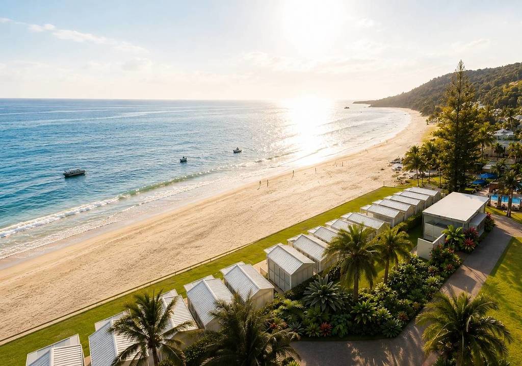tangalooma dunes beach cabanas