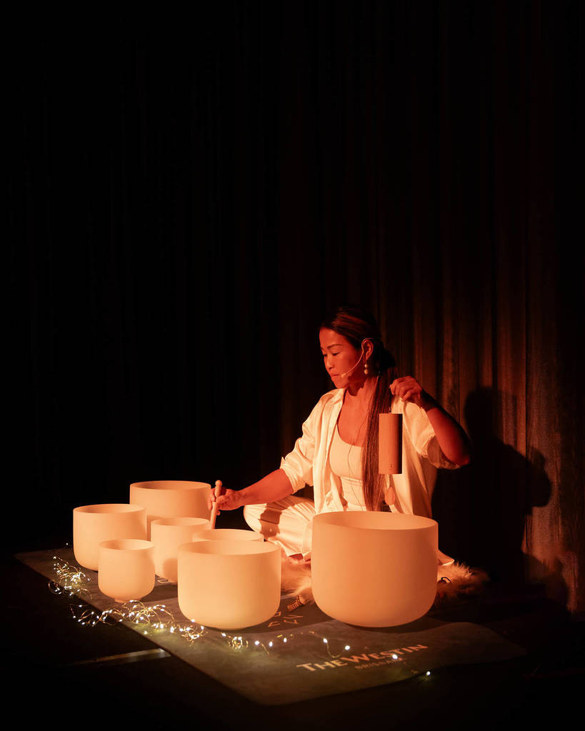 westin wellness weekend sound bath brisbane