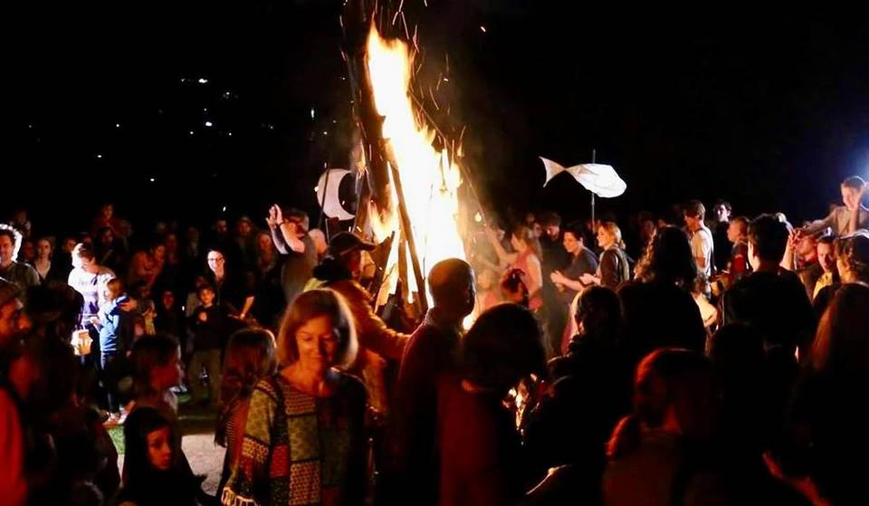 The epic bonfire and secret Winter Solstice Festival just 10 minutes from Brisbane CBD that feels like a fairytale